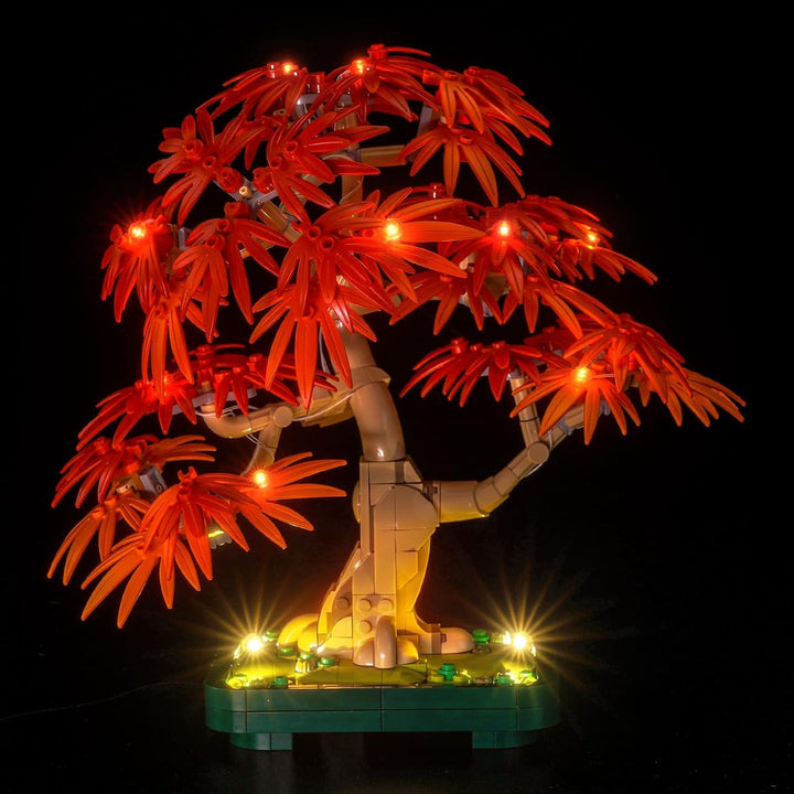 Led Licht Set Kompatibel mit Lego 10348 Japanese Red Maple Bonsai Tree (Kein Modell), Dekorationsbel