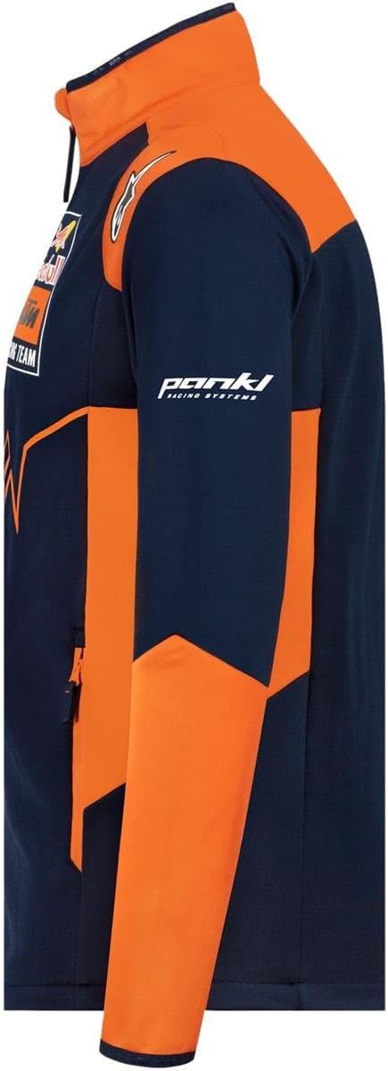 Red Bull KTM Official Teamline Softshelljacke, Unisex - Original Merchandise S Blau, S Blau