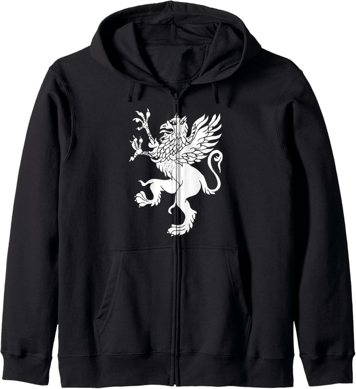 GRIFFIN T-Shirt, mythisches Adler, Löwe, Vogel, walisisches T-Shirt Kapuzenjacke