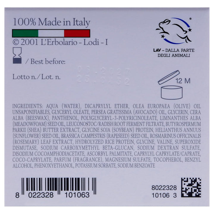 L'Erbolario Risposta Nachtcreme, 1er Pack (1 x 50 ml)