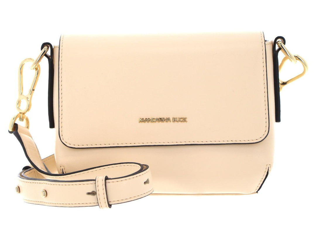 Mandarina Duck Damen Luna Schultertasche Macadamia, Macadamia