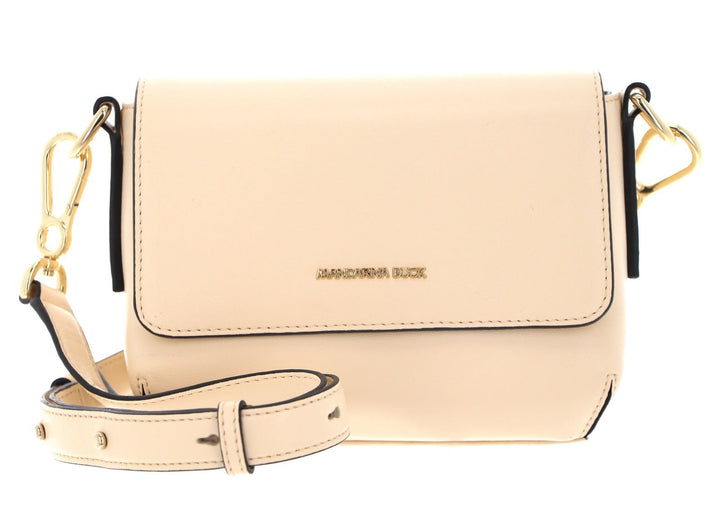 Mandarina Duck Damen Luna Schultertasche Macadamia, Macadamia