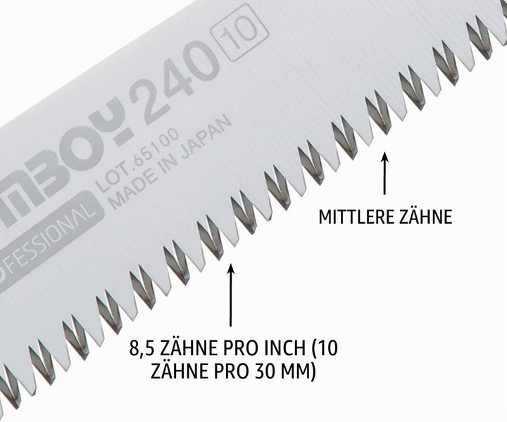 Silky Ersatz-Sägeblatt für Gomboy Klappsäge, 122-24, 1