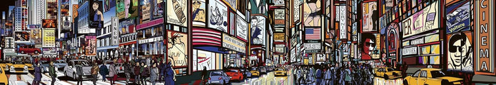 Küchenrückwand Folie selbstklebend Times Square | Klebefolie - Dekofolie - Spritzschutz für Küche |