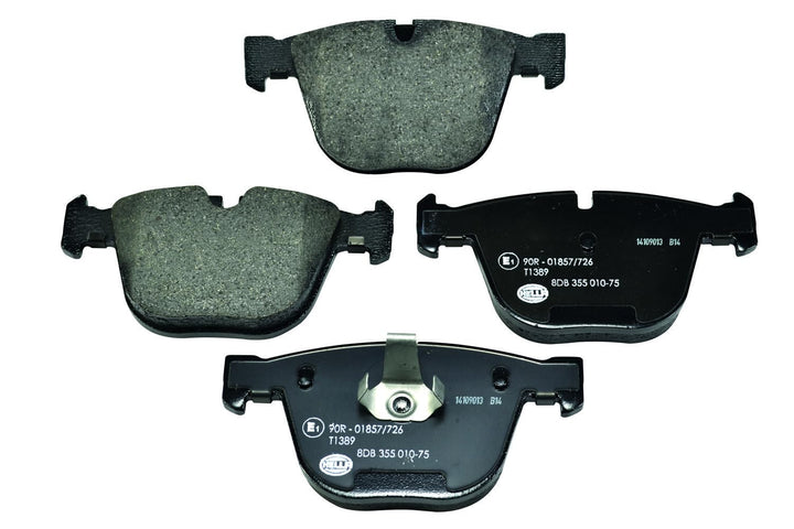 HELLA PAGID 8DB 355 010-751 Bremsbelagsatz - T1389 - Dicke/Stärke: 17.3mm - Bremssystem: Teves - für