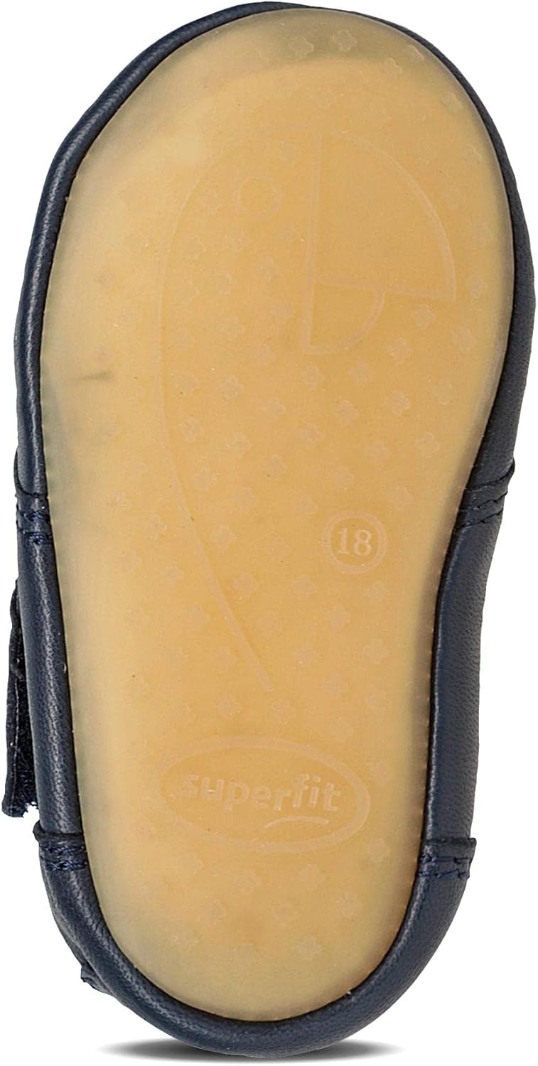 Superfit Baby-Jungen Papageno Lauflernschuh 18 EU Blau 8000, 18 EU Blau 8000