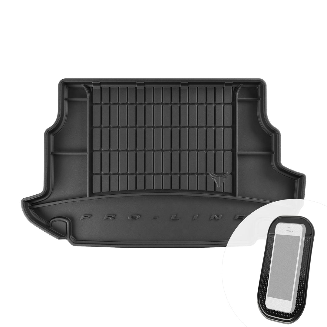 Gummi Kofferraummatte Kofferraumwanne mit Organizer-Funktion passend für SsangYong Korando 2011-2019