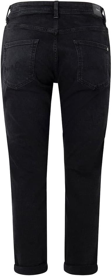 Pepe Jeans Damen Jeans Violet 27W / 34L Schwarz (Denim-xf1), 27W / 34L Schwarz (Denim-xf1)