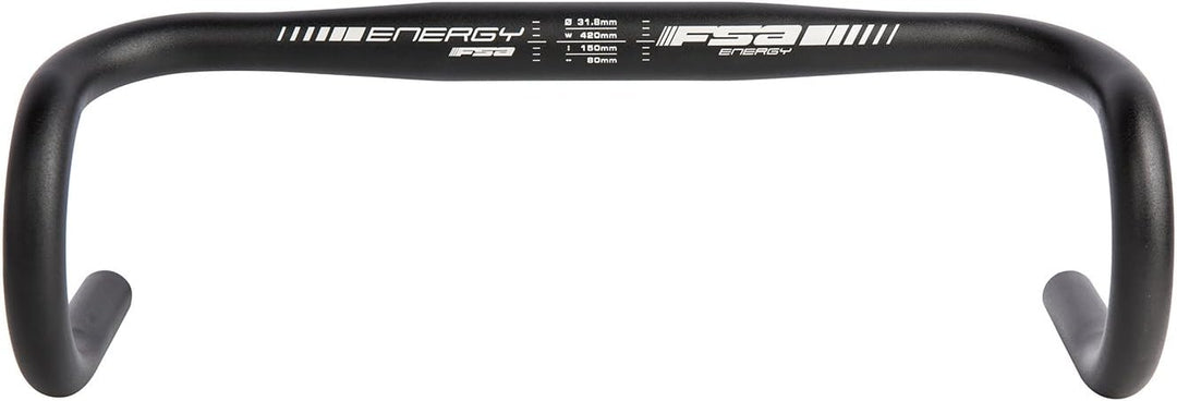 FSA Energy Traditional Bend Drop-Lenker 420 mm Argent, 420 mm Argent