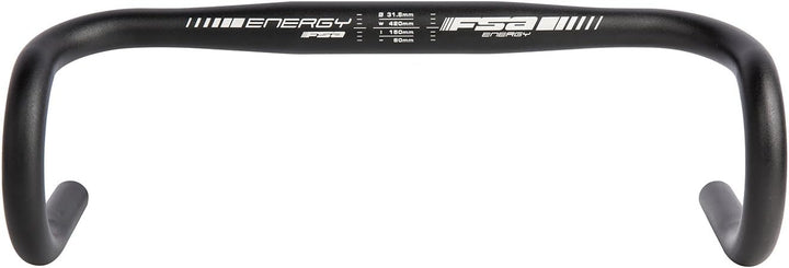 FSA Energy Traditional Bend Drop-Lenker 420 mm Argent, 420 mm Argent
