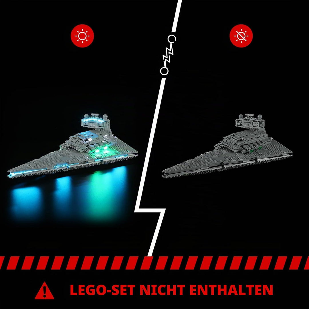 BRIKSMAX Led Licht für Lego Destructor Estelar Imperial 75394 - Compatible with Lego Star Wars Baust