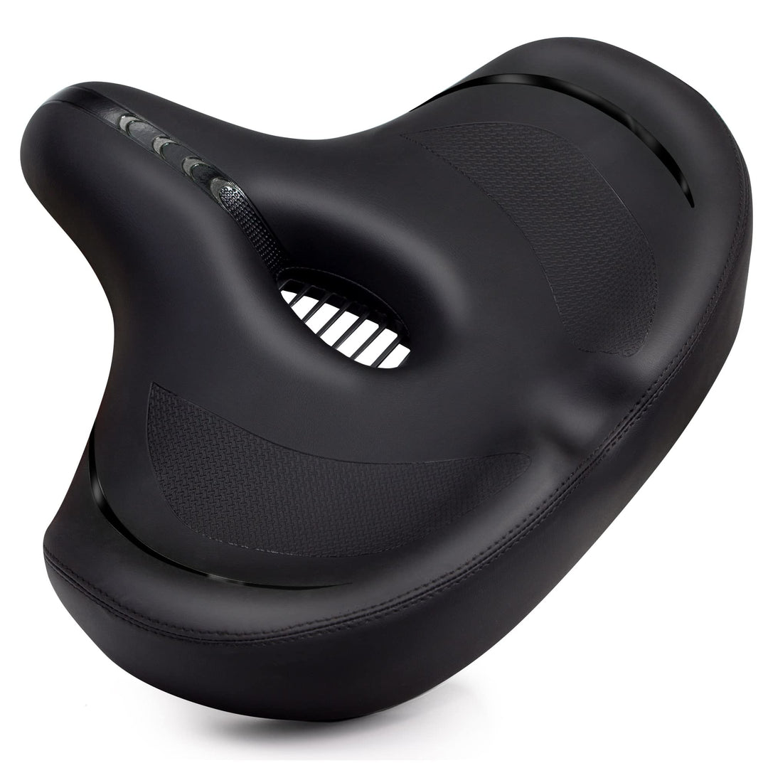 CDYWD Übergrosser Fahrradsattel Herren Damen - Bequem, Extra Breit, Weich Polster Fahrrad Sattel, At