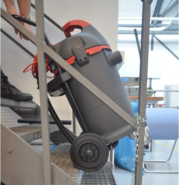 Starmix uClean LD-1445 Wet - Nass-/Trockensauger mit Ablassschlauch, stabilem Fahrgestell, 1400 W, 4
