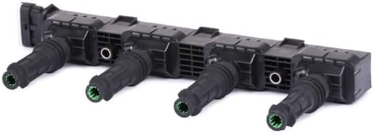 HELLA 5DA 193 175-861 Zündspule - 12V - 6-polig - inkl. Zündkerzenstecker - geschraubt