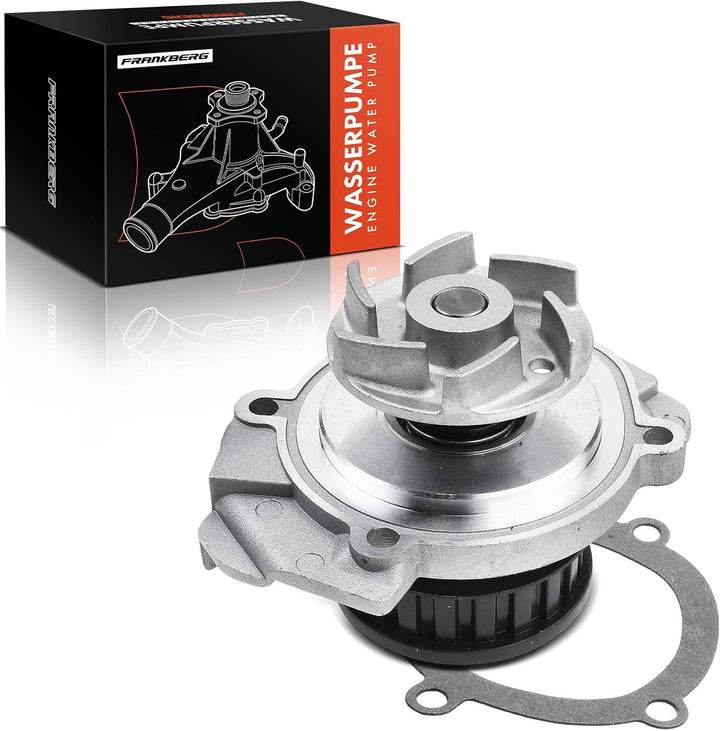 Frankberg Wasserpumpe mit Dichtring Kompatibel mit Punto Cabriolet 176C 1.2L 1994-2000 Panda 141A 0.