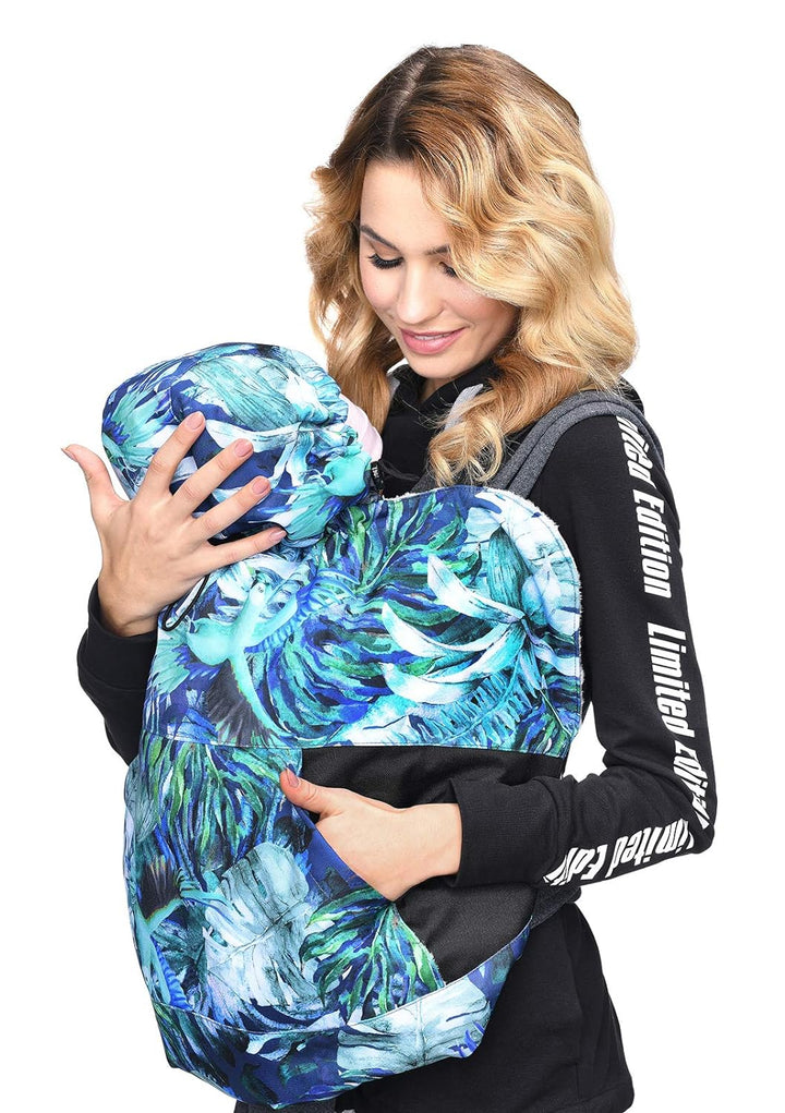 MijaCulture Tragecover, Universal Bezug für alle Babytragen und Tragetücher Baby Carrier Cape 4127 (