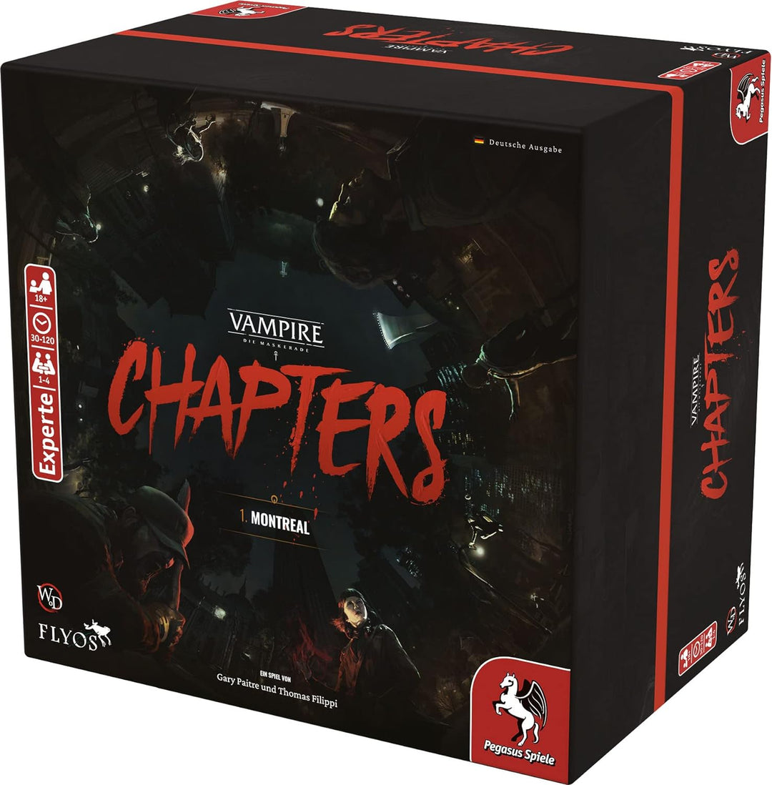 Pegasus Spiele 56415G Vampire: Die Maskerade – Chapters Brettspiele