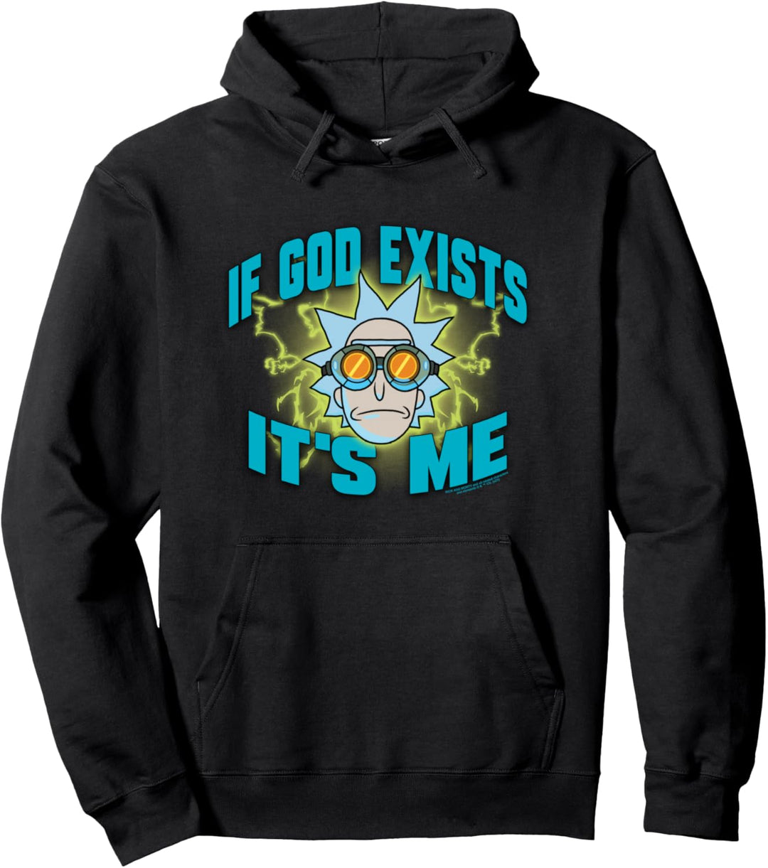Rick and Morty If God Exists Pullover Hoodie