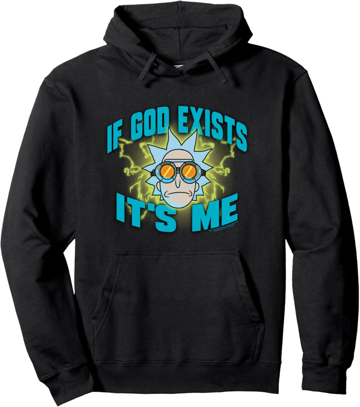 Rick and Morty If God Exists Pullover Hoodie