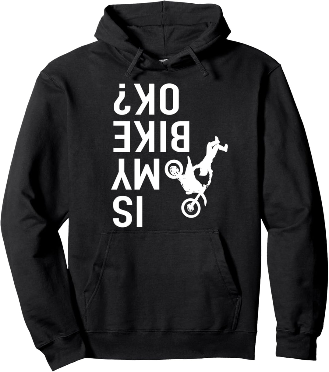 Motocross Motocrossfahrer Motorrad Dirtbike Geschenk Pullover Hoodie