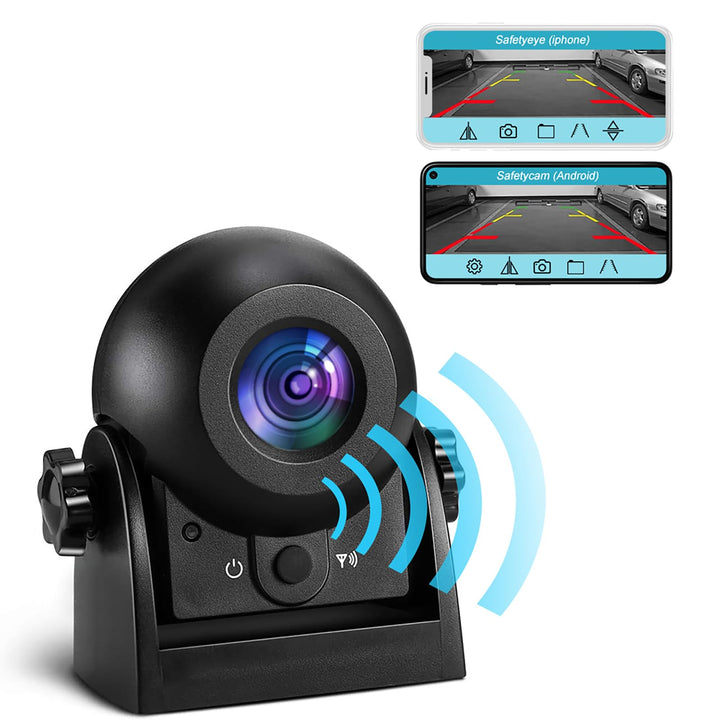 Uzone WiFi Rückfahrkamera kabellos Akku Wiederaufladbare Auto Rückfahrkamera IP68 wasserdichte mit A