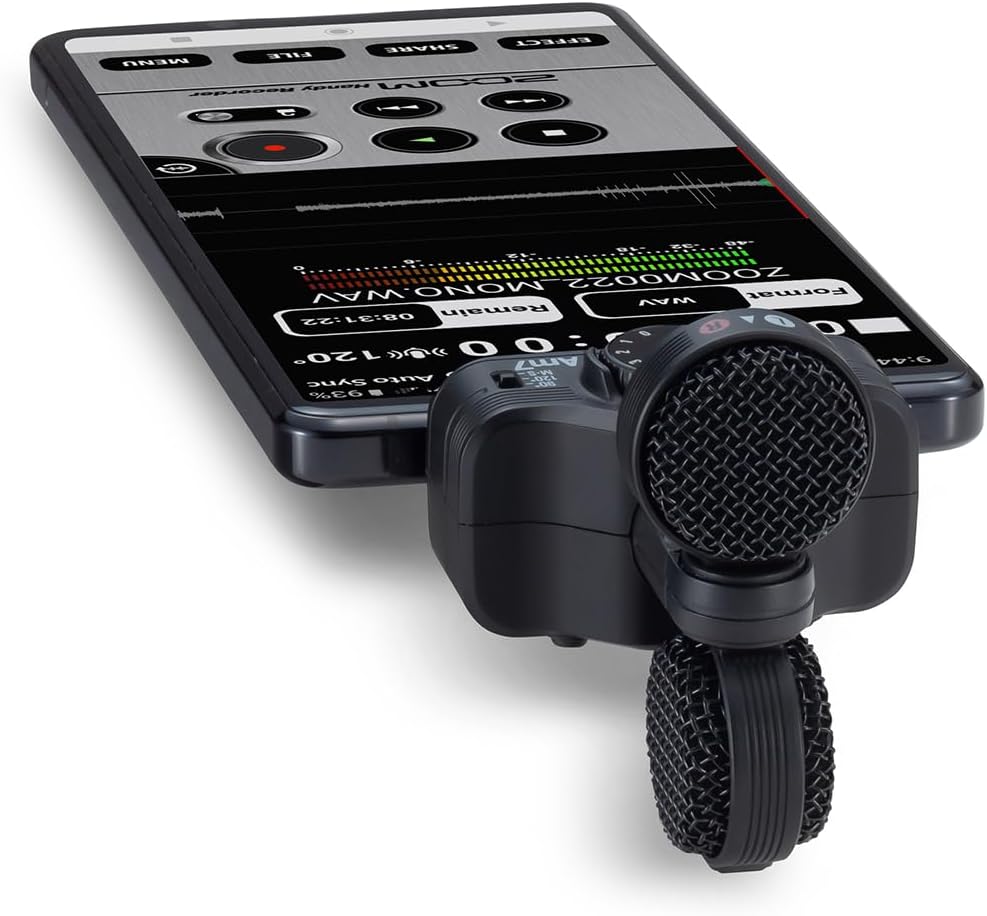 Zoom Am7 MS Stereo Microphone with USB-C plug