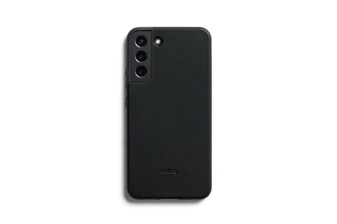 Bellroy Lederhülle für S22 Plus – (Samsung Leder-Schutzhülle) - Black Schwarz, Schwarz