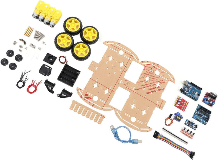 Smart Car Chassis Kit, Smart Robot Car Chassis Kit Tracking Motor Robot Smart Car Plattform für Kind