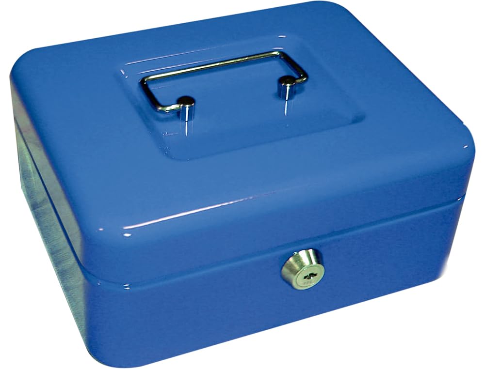 Q-Connect Käfigkasten 200x160x90 Mm blau Blau 200x160x90 Mm, Blau 200x160x90 Mm