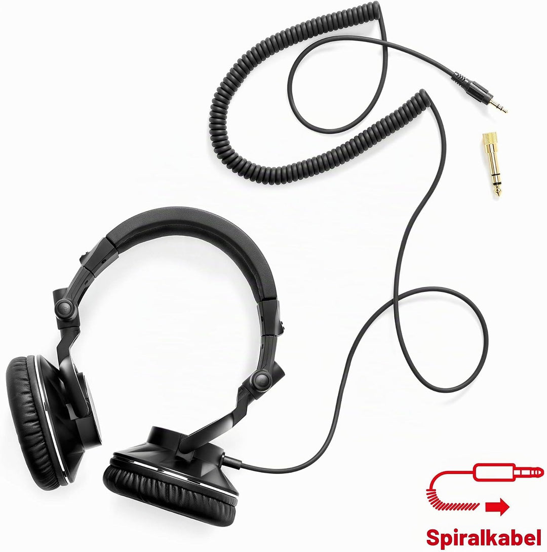 Hercules HDP DJ60 - Geschlossene DJ-Kopfhörer., Hercules HDP DJ60