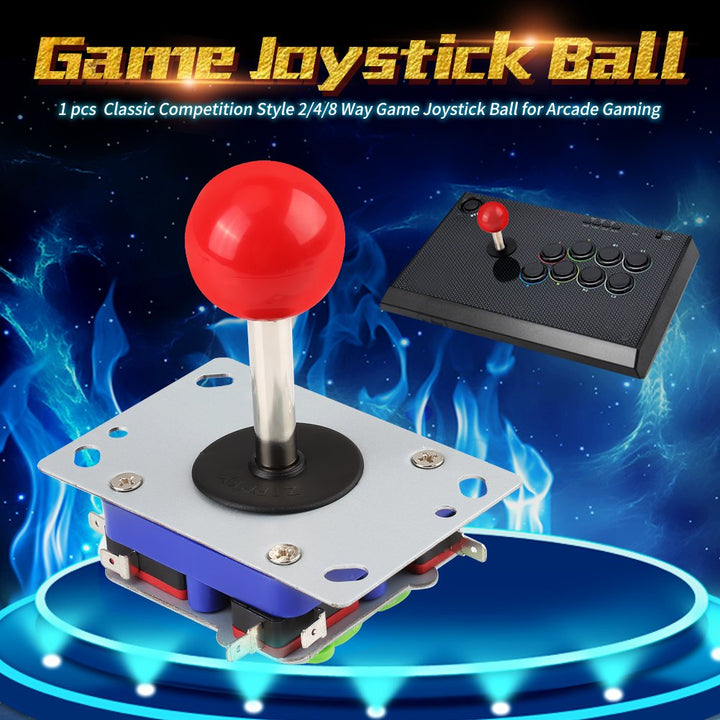 Joystick, Klassischer Wettbewerb Stil 2/4/8 Wege Spiel Joystick Controller Ball Für Spiele Maschine