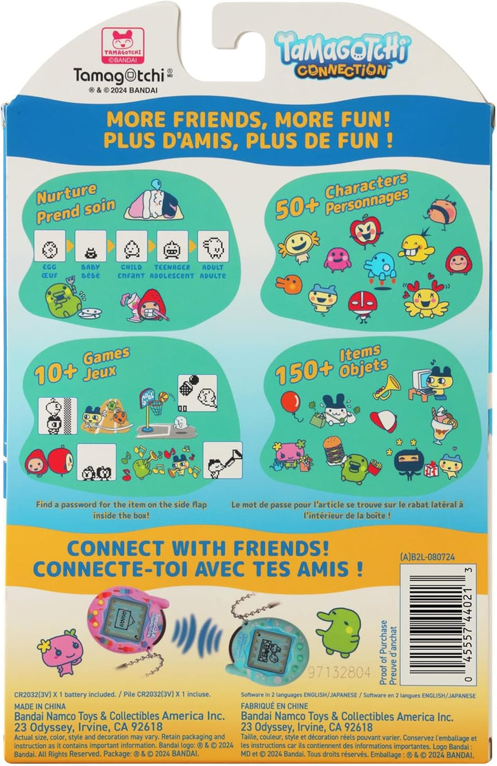 TAMAGOTCHI Bandai Connection Digital Wild Blue Shell Virtuelles elektronisches Haustierspielzeug mit