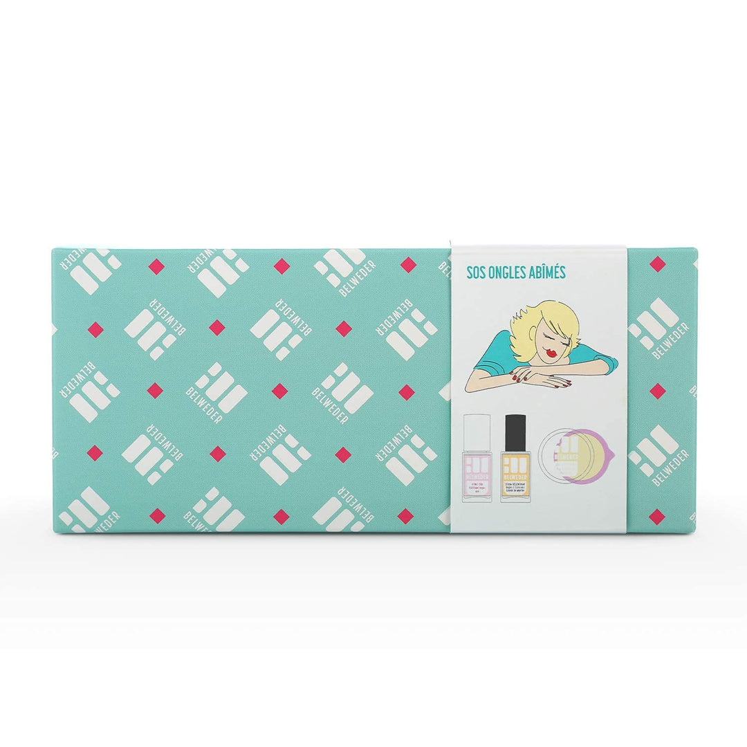 BELWEDER - Nagelpflegeset: SOS beschädigte Nägel - 7,5ml Regenerierendes Serum + 7,5ml Express Peeli