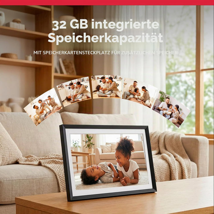 Agfa Photo - Bilderrahmen Realview 10' 10 Zoll mit WLAN, 10 Zoll mit WLAN