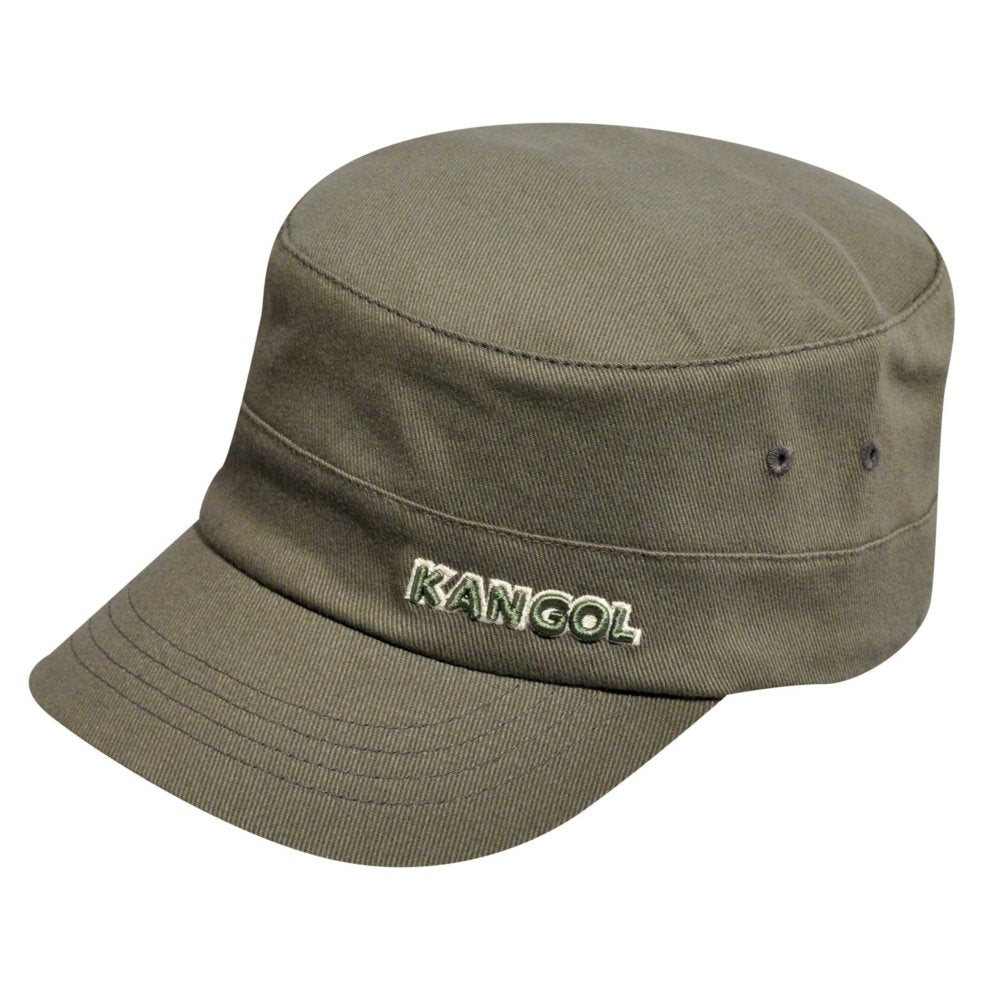 Kangol Herren Cap Cotton Twill Army XXL Grün (Army Green), XXL Grün (Army Green)