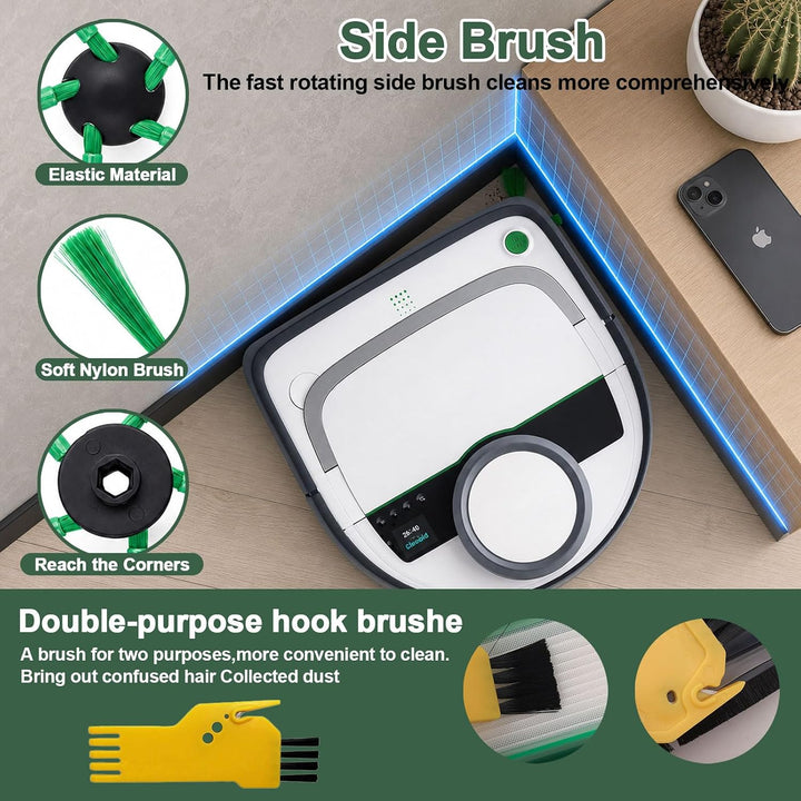 Ersatzteile für Vorwerk Kobold VR200 VR300 Roboterstaubsaugerzubehör - Hepafilter Allergiefilter und