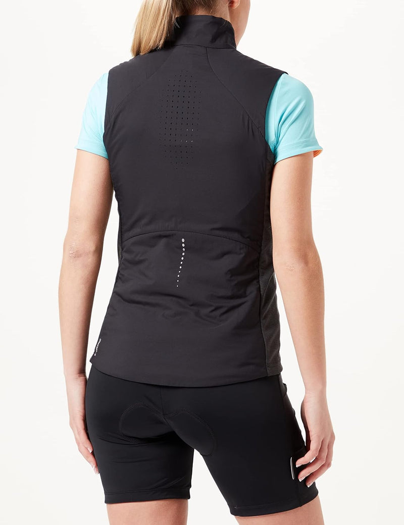 Odlo Damen Vest Run Easy S-thermic Laufweste XS Schwarz, XS Schwarz