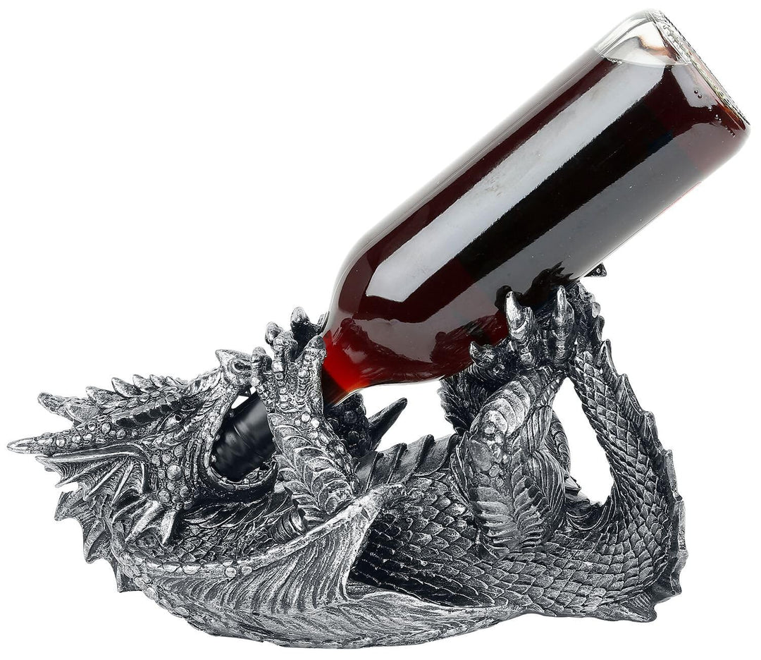 Nemesis Now Guzzlers Drachen-Weinflaschenhalter, 32 cm,