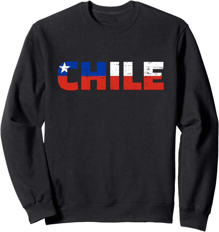 Chile Flagge Sweatshirt