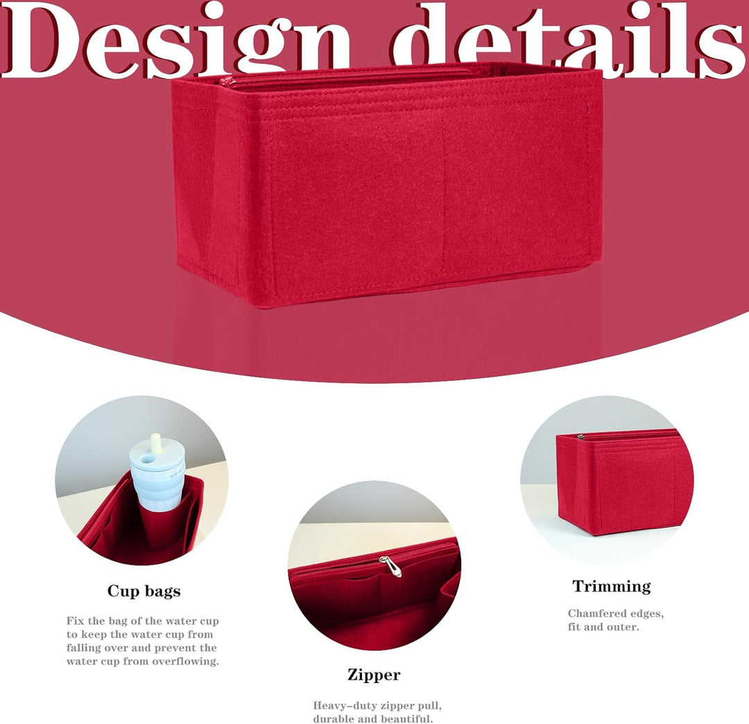 Lckaey Geldbörseneinsätze für Speedy 35 Organizer-Einsatz, für Monogramm-Tasche, Handtaschen-Schutze