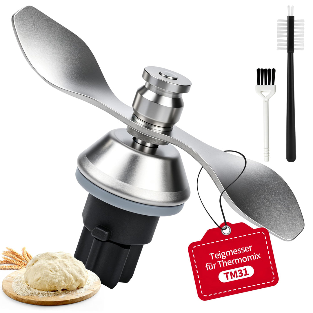 Teigmesser für Thermomix TM31 Knetmesser Mixmesser für Vorwerk Zubehör