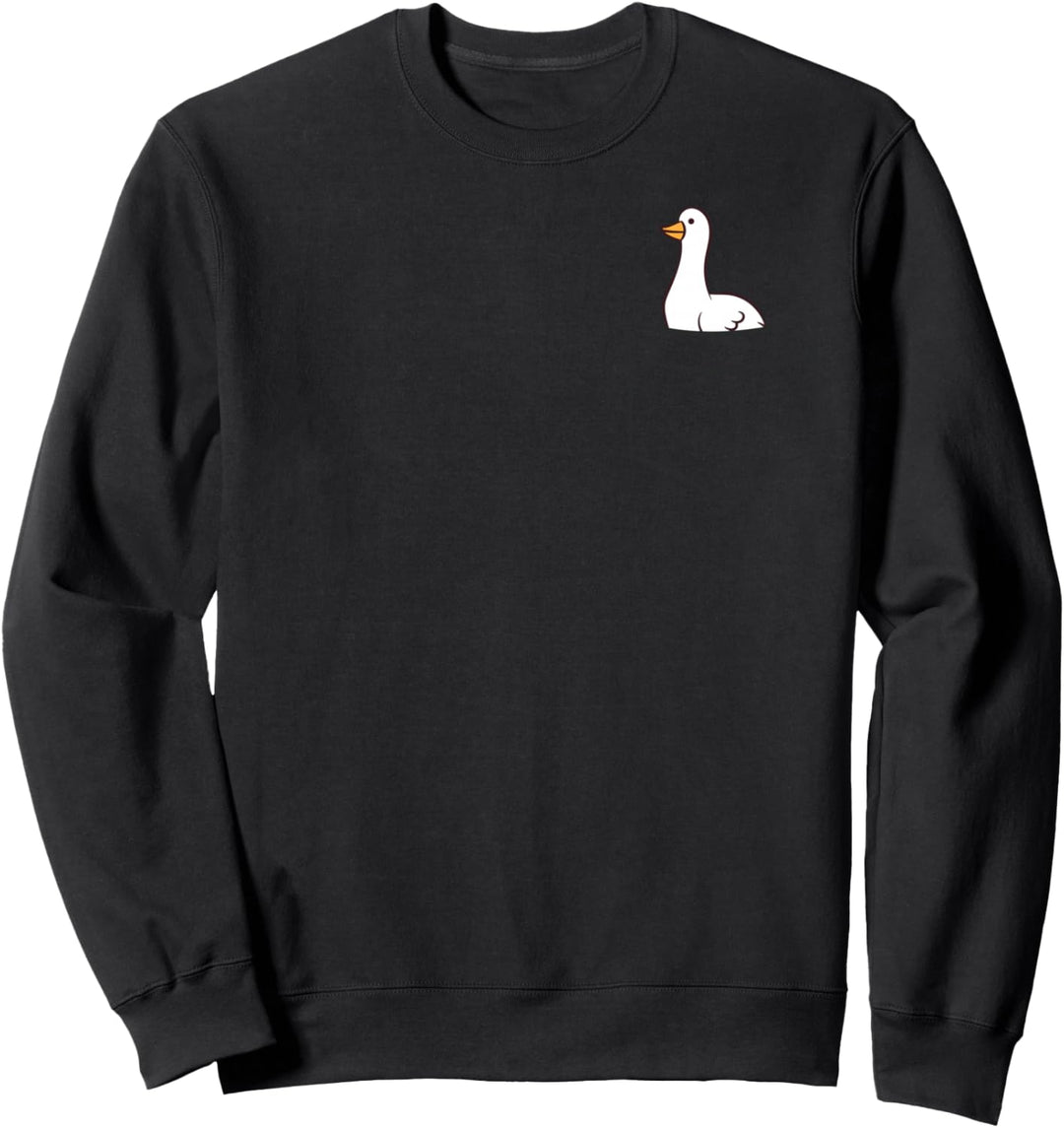 Gans In Der Tasche Lustige Taschen Gans Sweatshirt