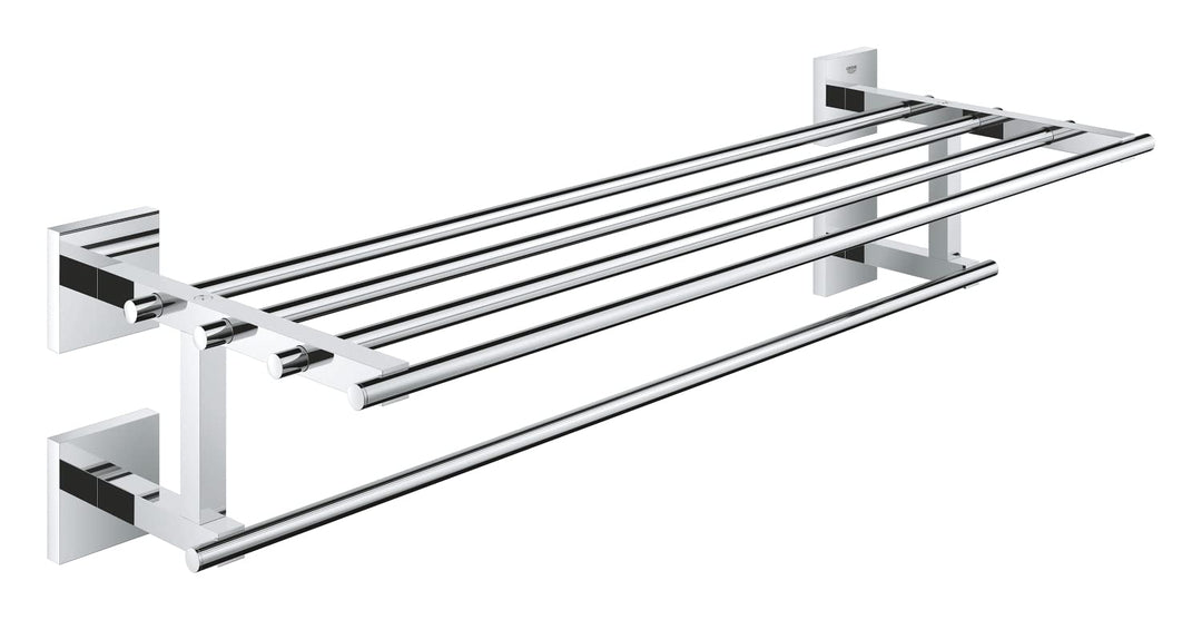 GROHE Start Cube - Multi- Handtuchhalter (Stichmass: 558 mm, verdeckte Befestigung, Material: Metall