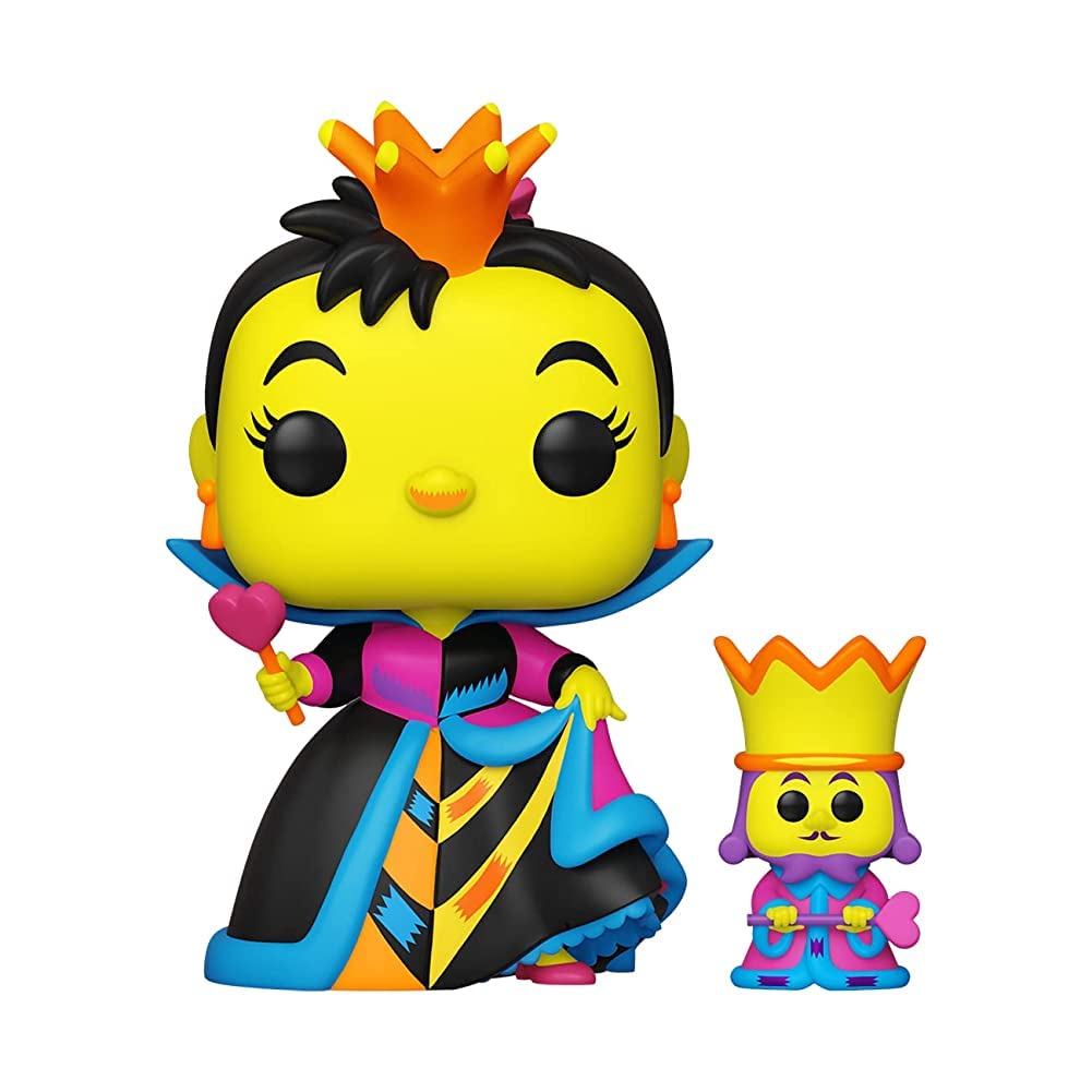 POP! Alice in Wonderland 1063 Queen of Hearts with King Blacklight Exclusive