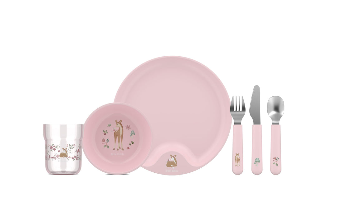 Mepal - Kindergeschirr Set Mio Little Dutch - Kinder Geschirr - Inklusive Kinderglas, Kinderteller,