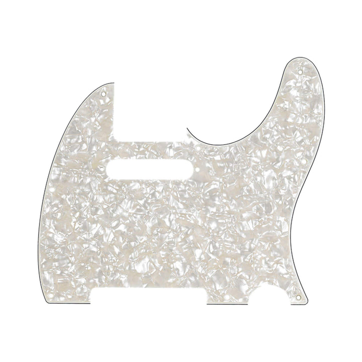 Fender 099-2174-000 4-Ply Aged White Pearl 8-Hole Mount Telecaster Pickguard