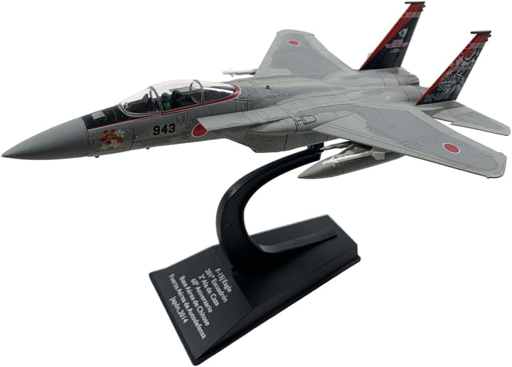 OPO 10 - 1/100 Militärkampfflugzeug kompatibel mit F-15J Eagle JASDF 60th Anniversary 201st SQ 2014
