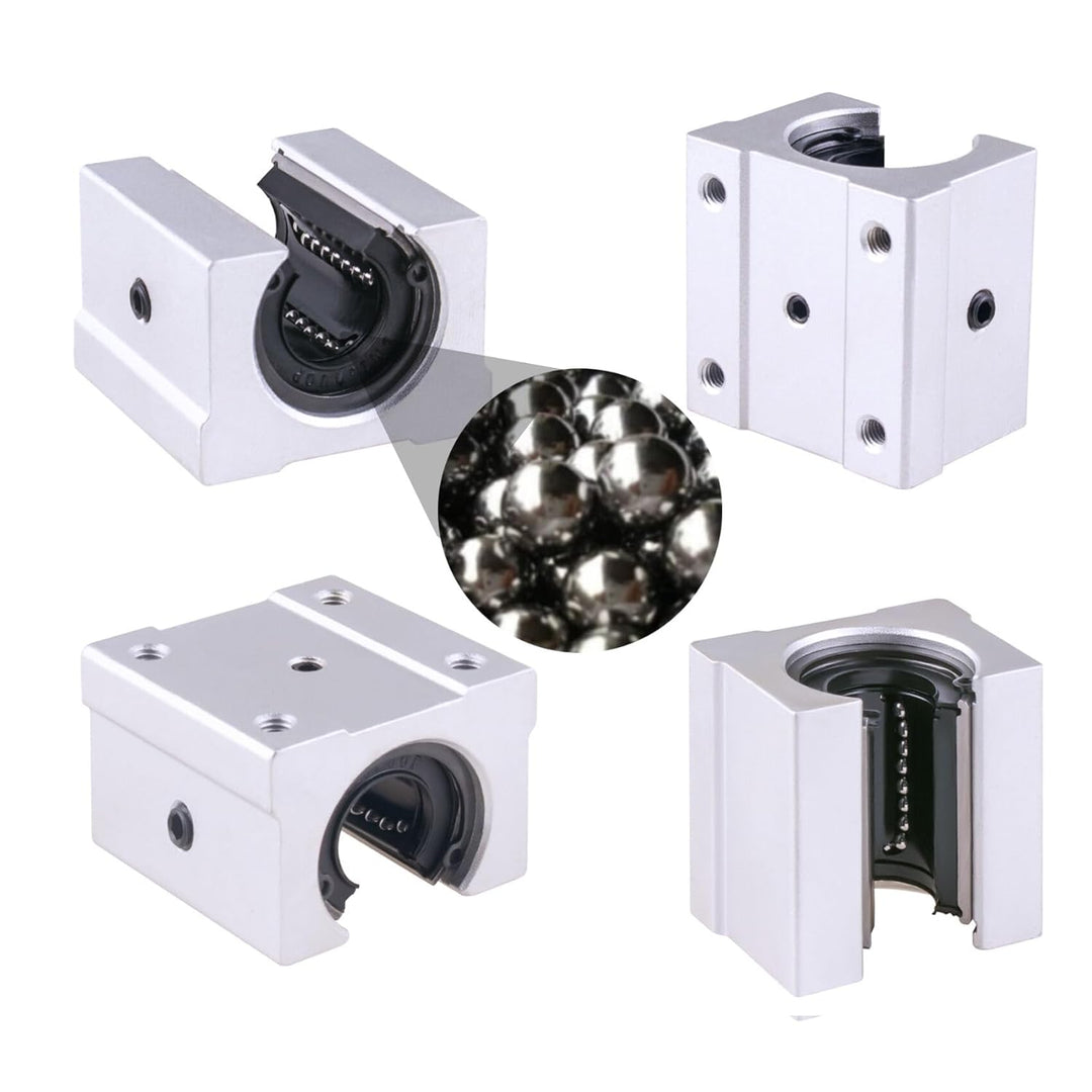 ONLISUM SBR16 Linearführung mit 2 x SBR16-1000mm Linearschienen und 4 x SBR16UU Lagerblock,Linearsch