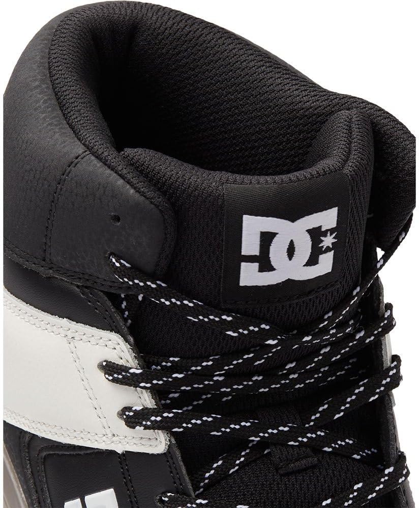 DC Shoes Herren Cure Skate-Schuh, 39 EU Black Cream