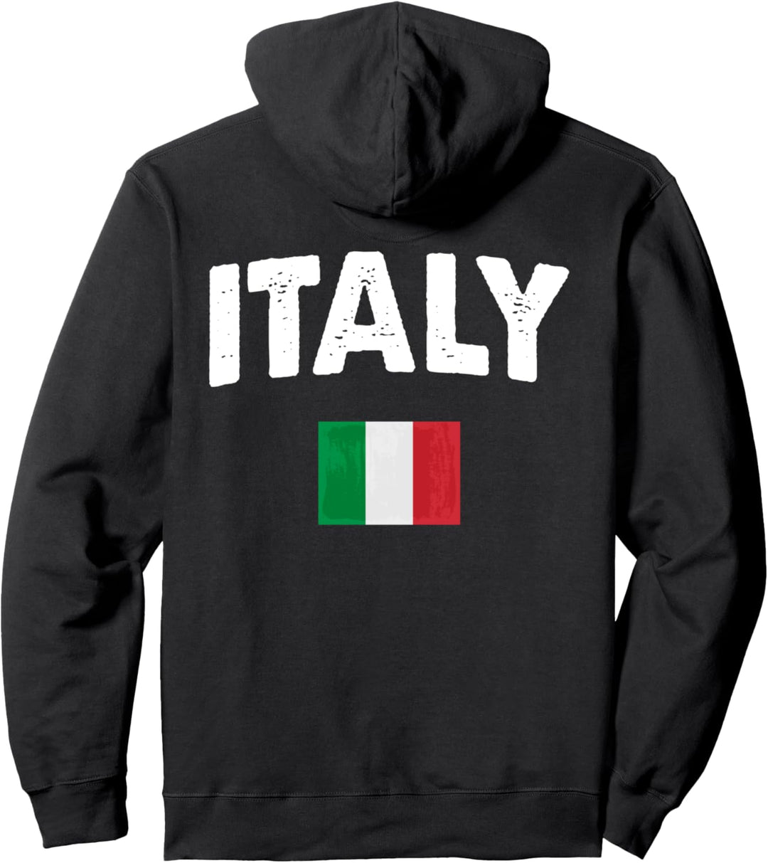 Flagge Italien Pullover Hoodie